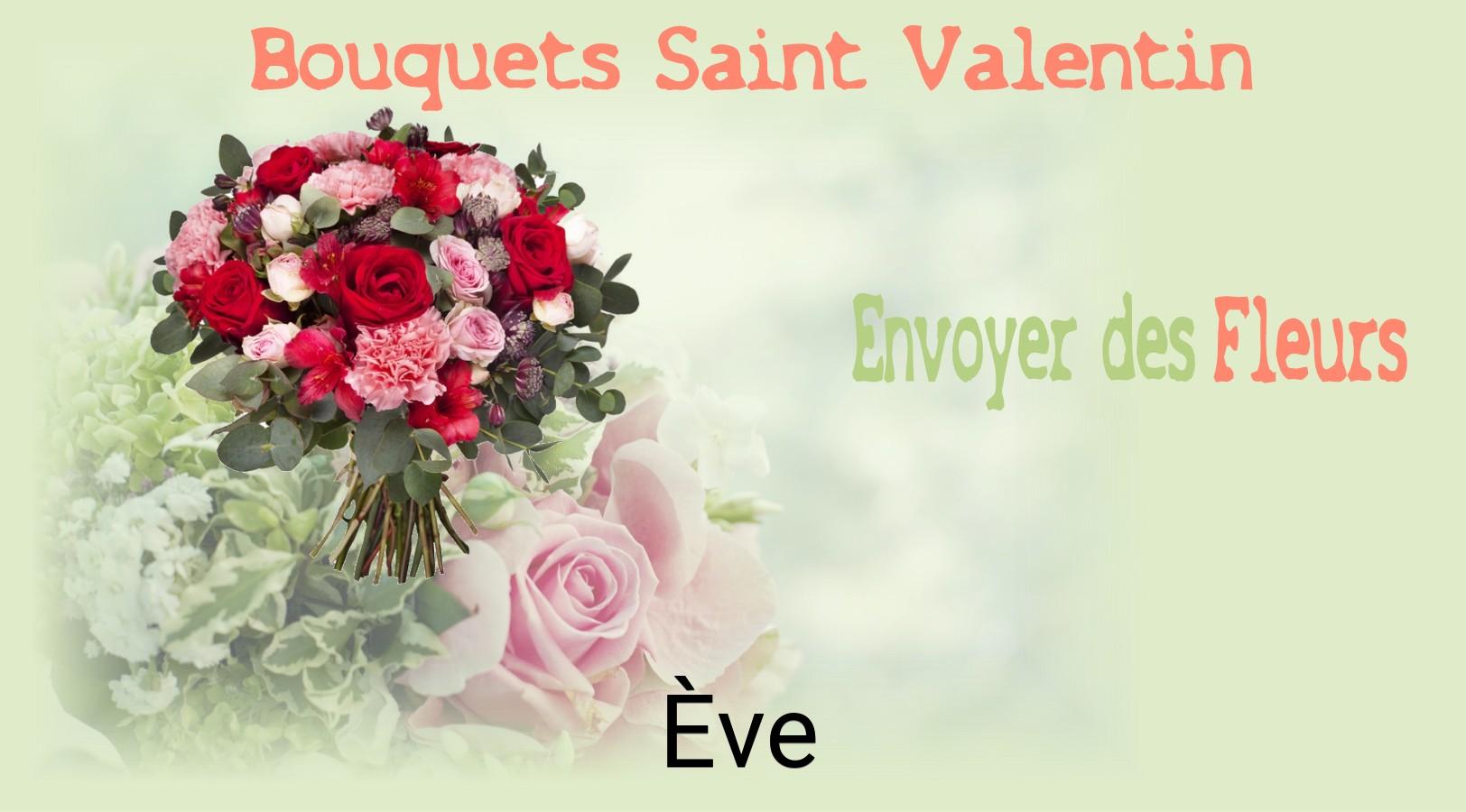 Roses de Saint-Valentin livrées à Ève
